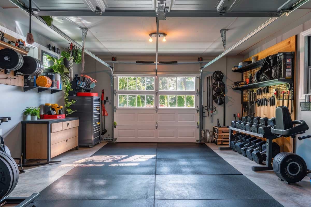 Garage Home Gym - 1200x800