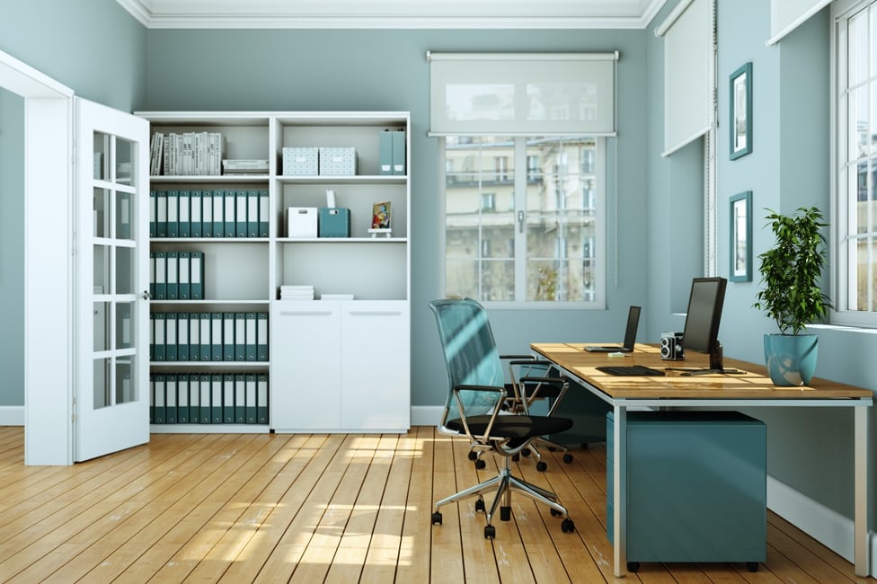 Contemporary home office 1200x800px