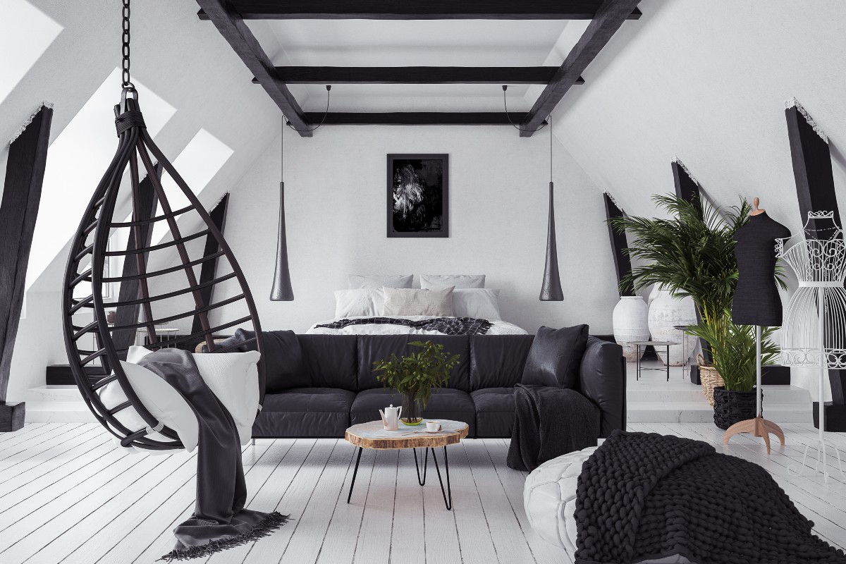 Funky bedroom Loft conversion 1200x800px