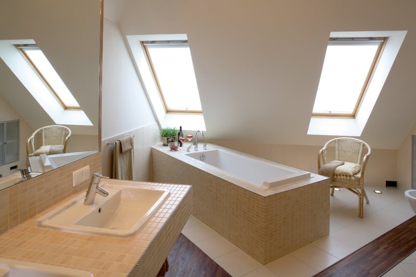 Loft conversion bathroom 1200x800px